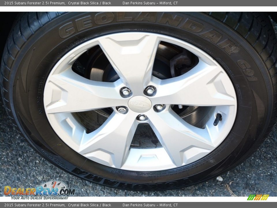 2015 Subaru Forester 2.5i Premium Crystal Black Silica / Black Photo #24