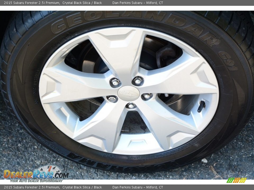 2015 Subaru Forester 2.5i Premium Crystal Black Silica / Black Photo #25