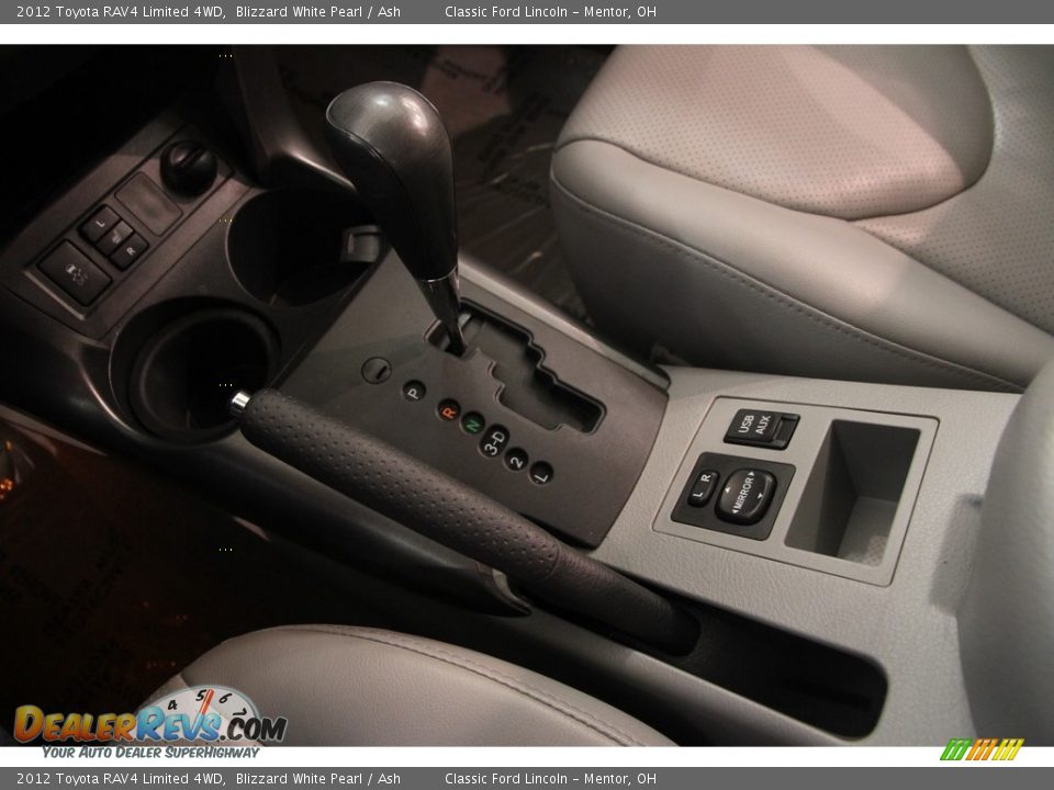 2012 Toyota RAV4 Limited 4WD Blizzard White Pearl / Ash Photo #12