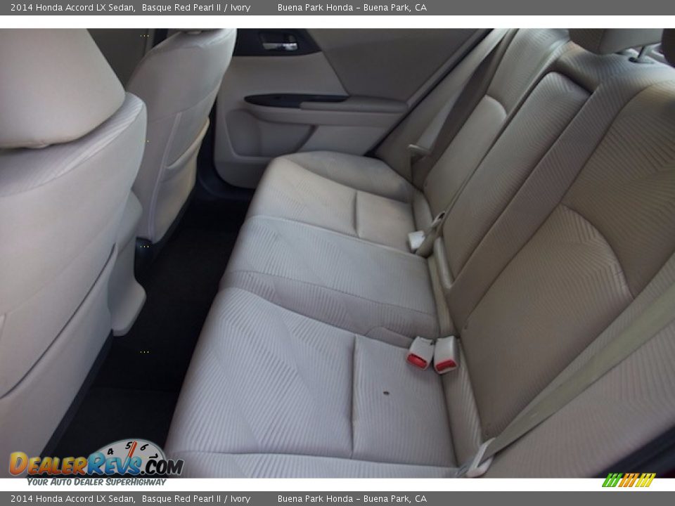 2014 Honda Accord LX Sedan Basque Red Pearl II / Ivory Photo #4