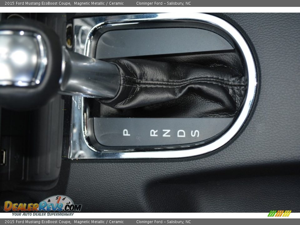 2015 Ford Mustang EcoBoost Coupe Magnetic Metallic / Ceramic Photo #19