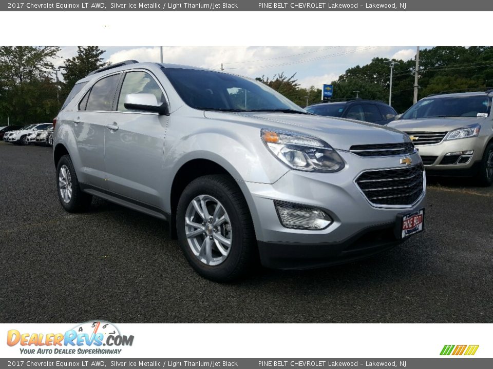 2017 Chevrolet Equinox LT AWD Silver Ice Metallic / Light Titanium/Jet Black Photo #1