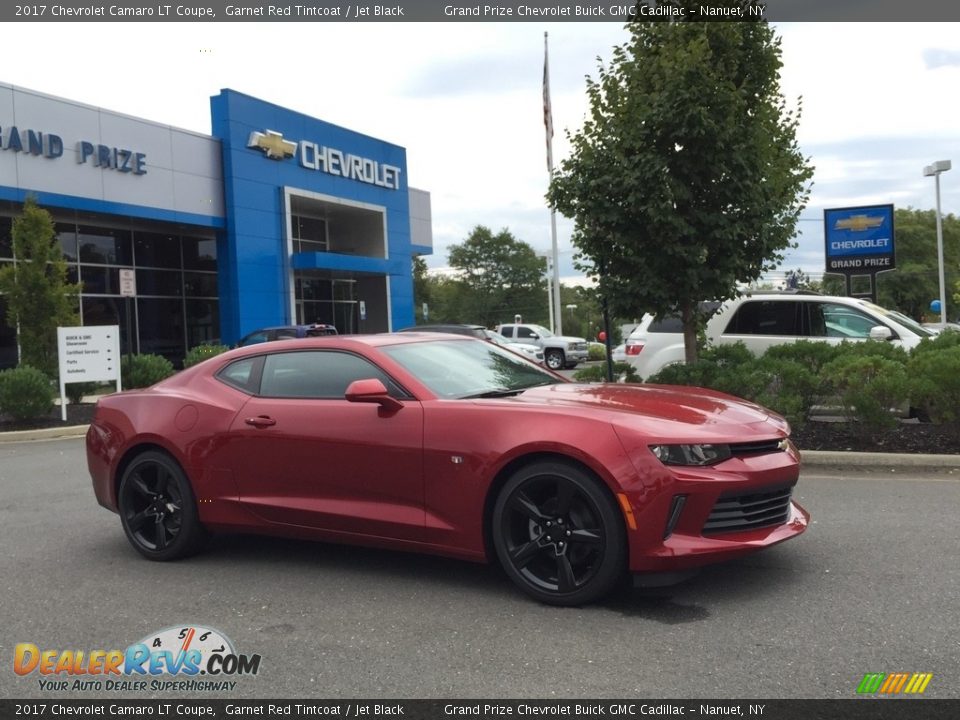 2017 Chevrolet Camaro LT Coupe Garnet Red Tintcoat / Jet Black Photo #3