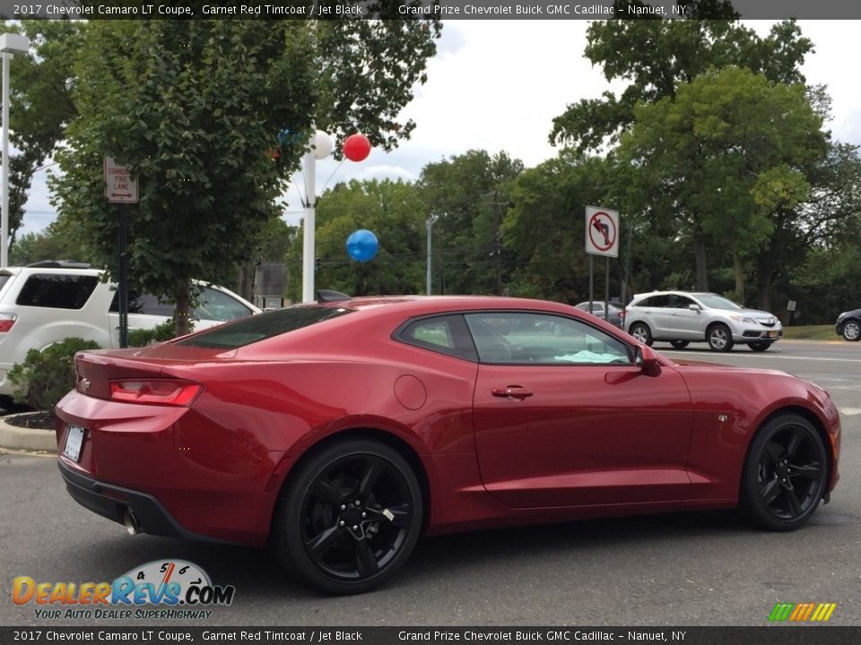2017 Chevrolet Camaro LT Coupe Garnet Red Tintcoat / Jet Black Photo #4