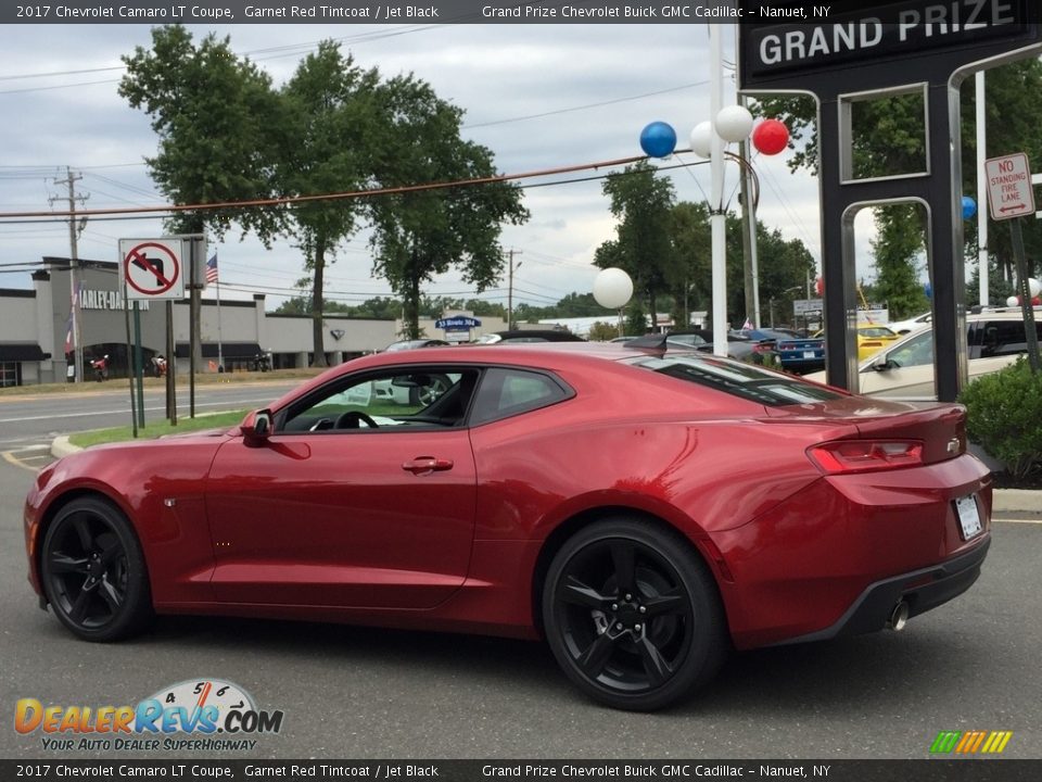 2017 Chevrolet Camaro LT Coupe Garnet Red Tintcoat / Jet Black Photo #6