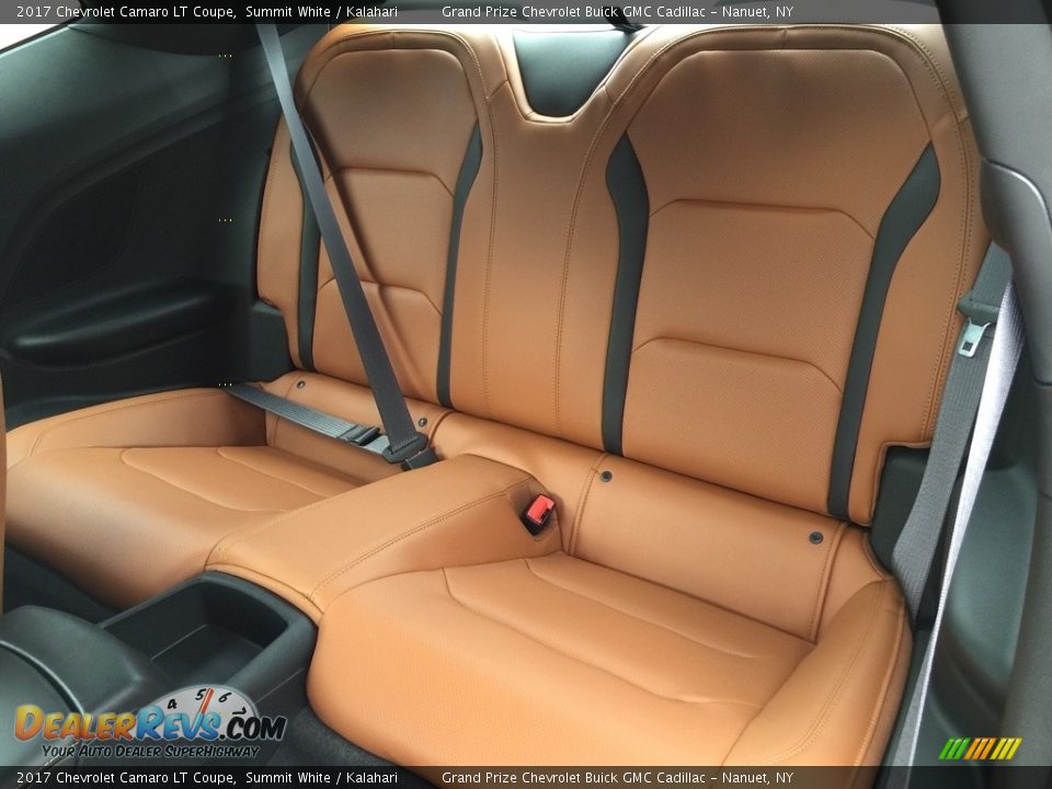 Rear Seat of 2017 Chevrolet Camaro LT Coupe Photo #7