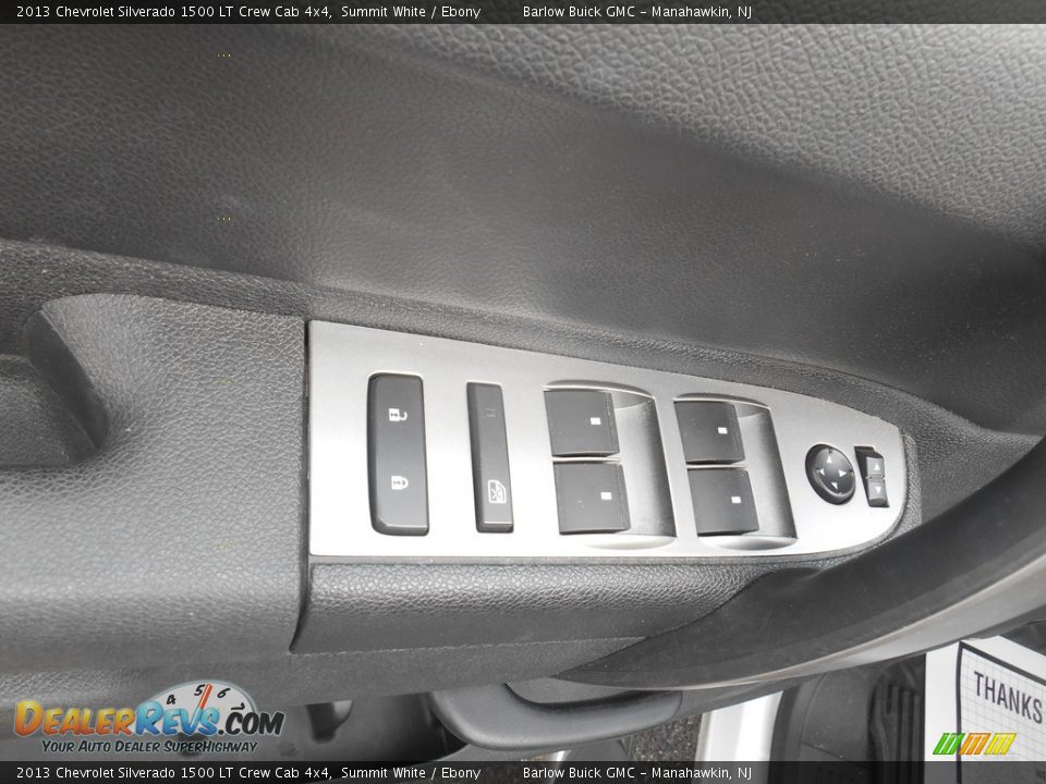 2013 Chevrolet Silverado 1500 LT Crew Cab 4x4 Summit White / Ebony Photo #17
