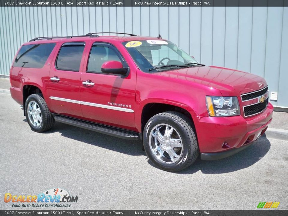 2007 Chevrolet Suburban 1500 LT 4x4 Sport Red Metallic / Ebony Photo #1