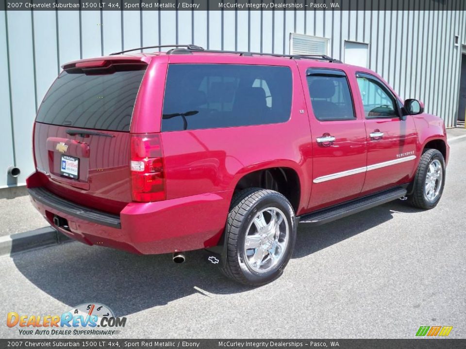 2007 Chevrolet Suburban 1500 LT 4x4 Sport Red Metallic / Ebony Photo #3