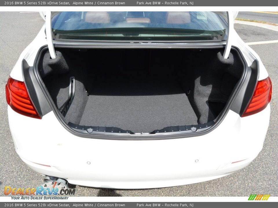 2016 BMW 5 Series 528i xDrive Sedan Alpine White / Cinnamon Brown Photo #21