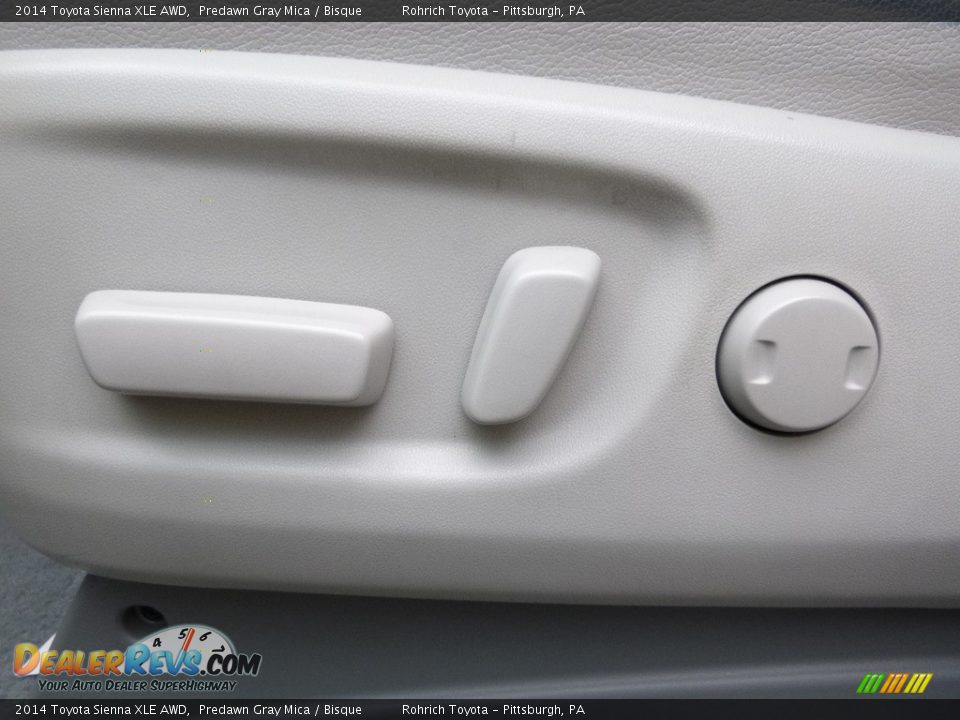 2014 Toyota Sienna XLE AWD Predawn Gray Mica / Bisque Photo #12