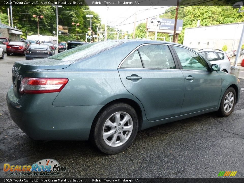 2010 Toyota Camry LE Aloe Green Metallic / Bisque Photo #2