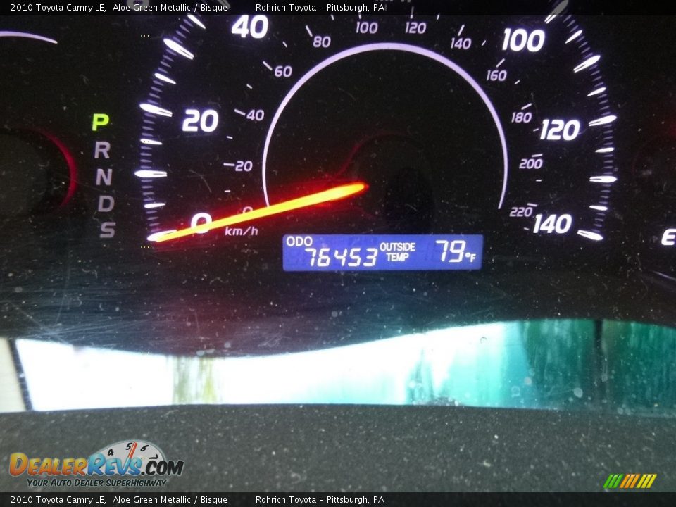 2010 Toyota Camry LE Aloe Green Metallic / Bisque Photo #13