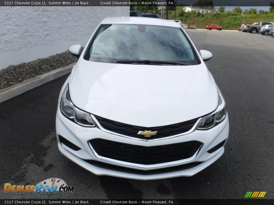 2017 Chevrolet Cruze LS Summit White / Jet Black Photo #4