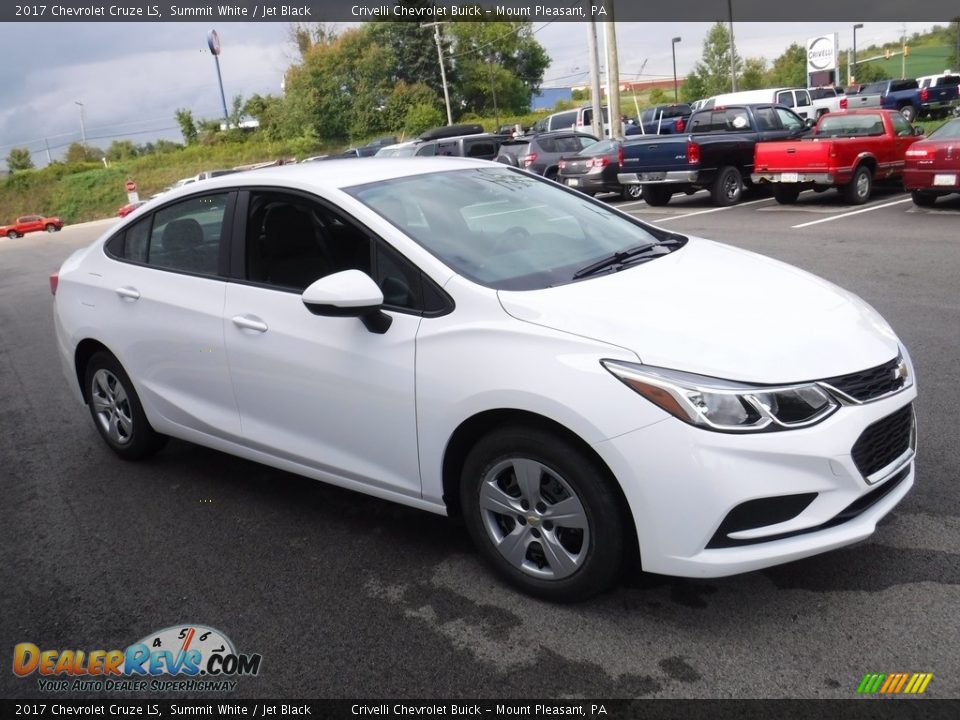 2017 Chevrolet Cruze LS Summit White / Jet Black Photo #5