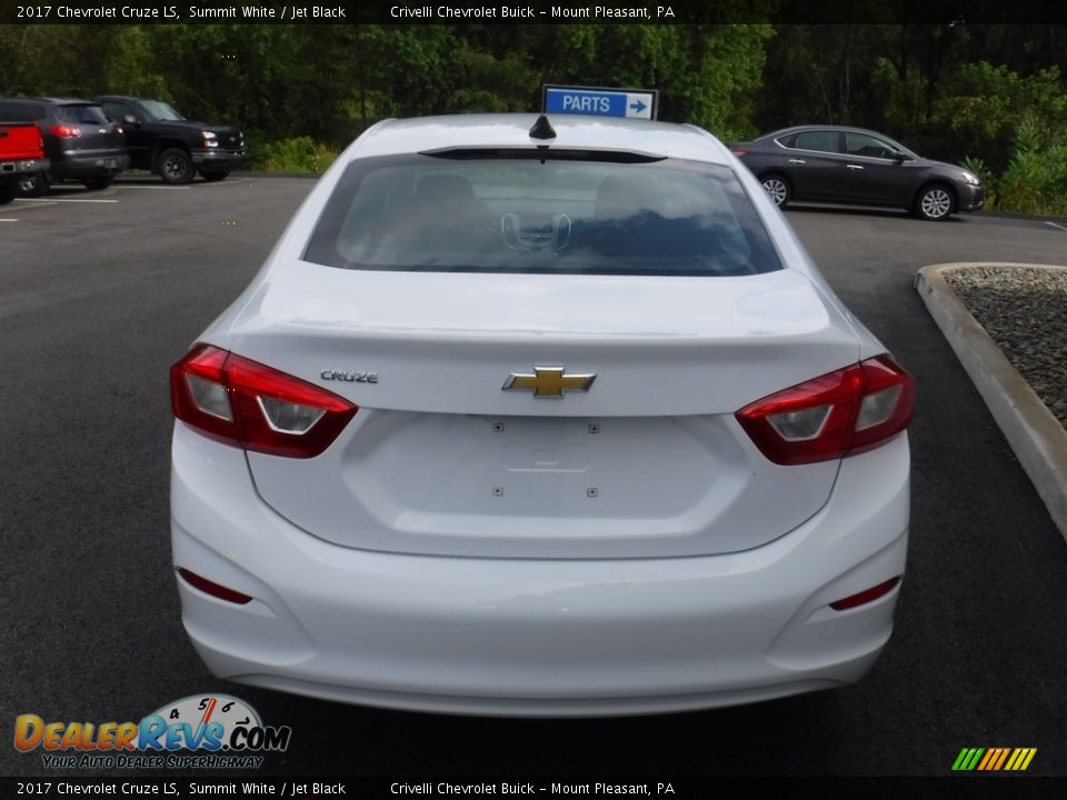 2017 Chevrolet Cruze LS Summit White / Jet Black Photo #6