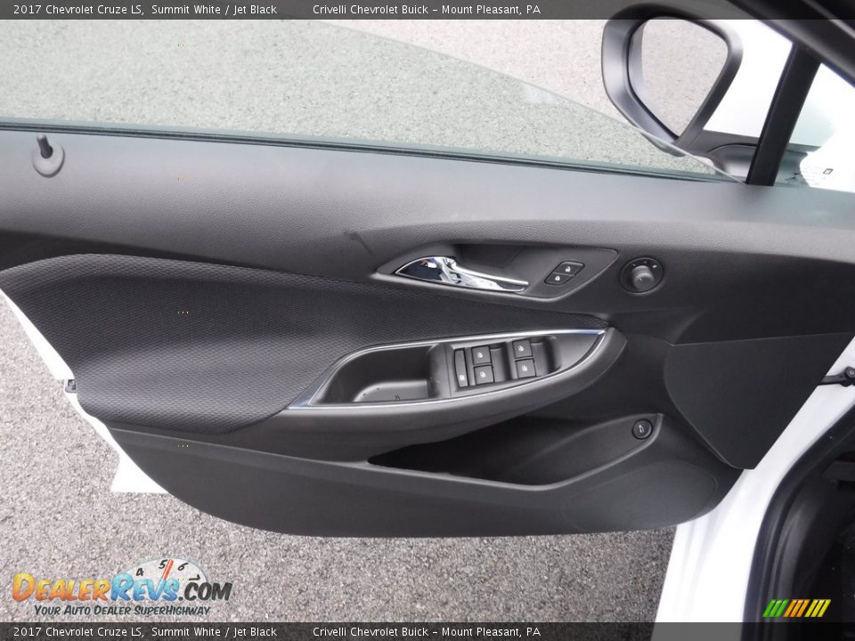 2017 Chevrolet Cruze LS Summit White / Jet Black Photo #9