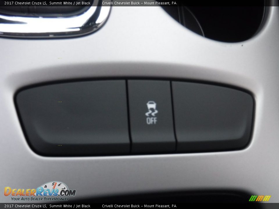 2017 Chevrolet Cruze LS Summit White / Jet Black Photo #15