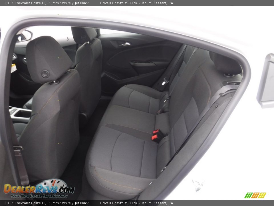 2017 Chevrolet Cruze LS Summit White / Jet Black Photo #17