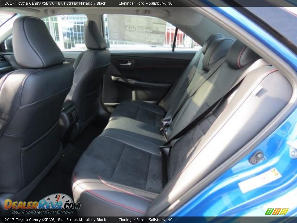 Rear Seat of 2017 Toyota Camry XSE V6 Photo #6