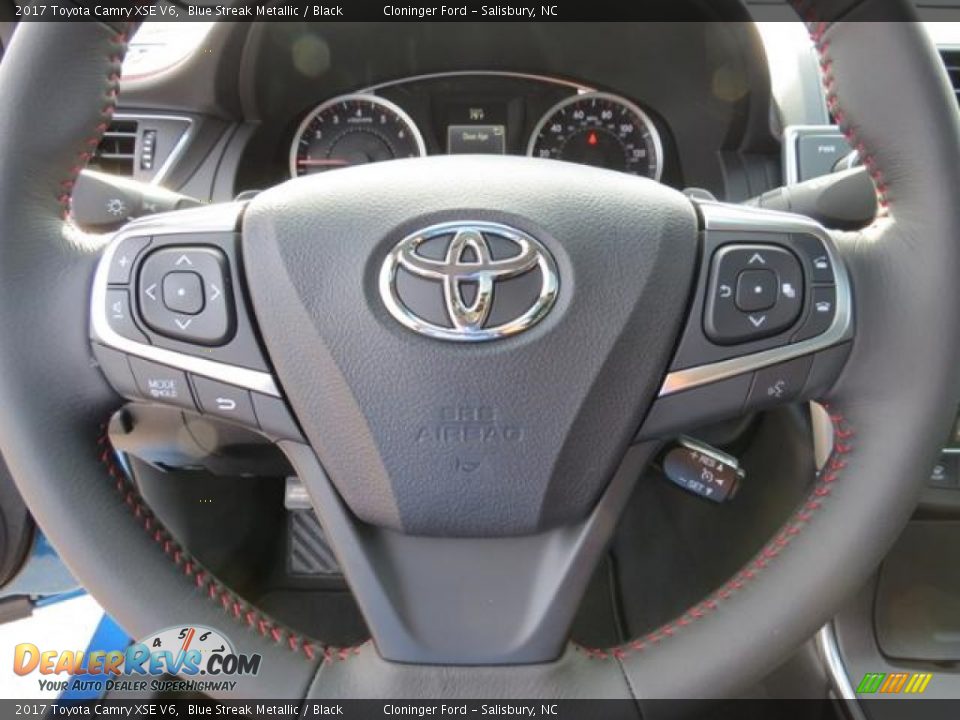 2017 Toyota Camry XSE V6 Steering Wheel Photo #13