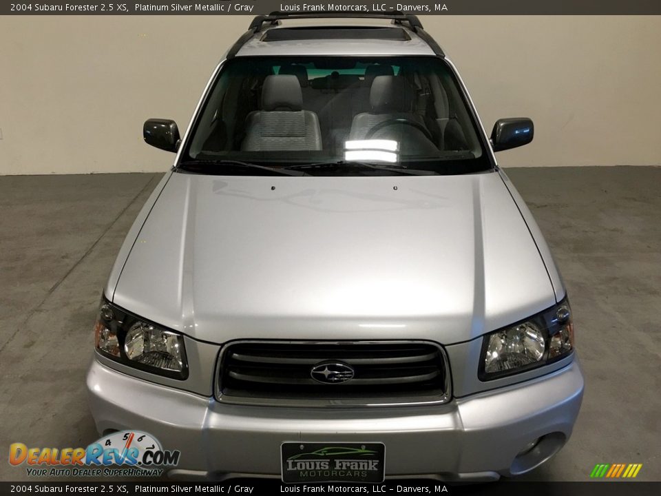 2004 Subaru Forester 2.5 XS Platinum Silver Metallic / Gray Photo #7