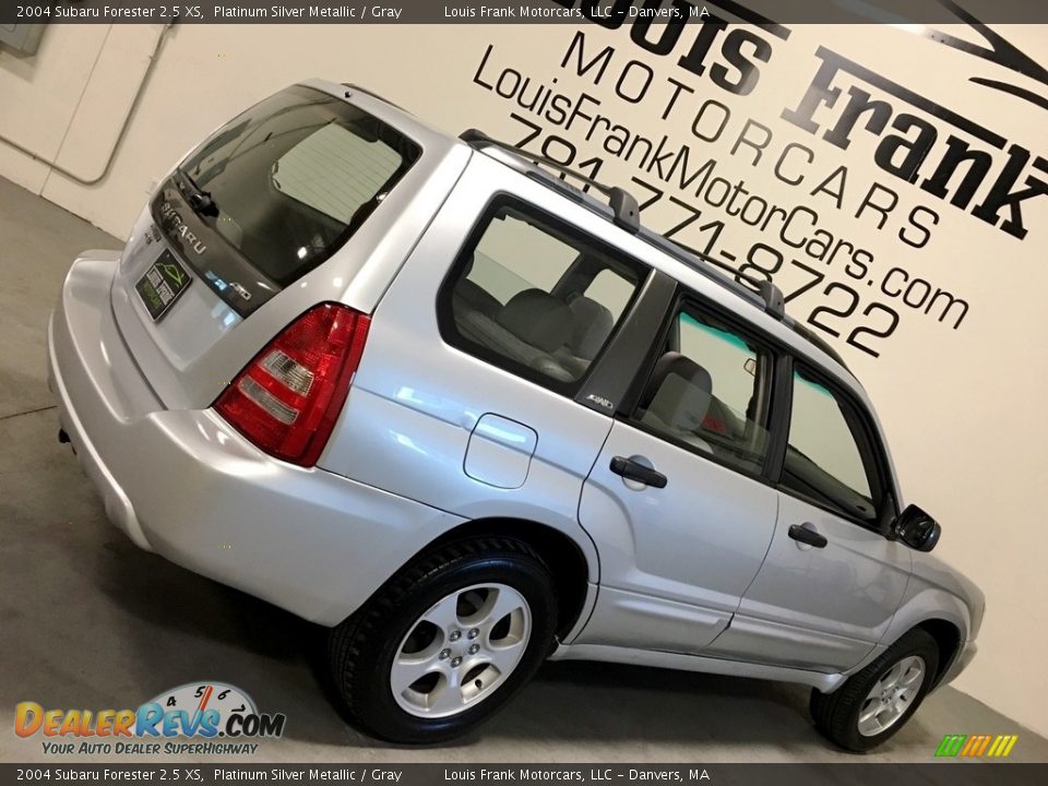 2004 Subaru Forester 2.5 XS Platinum Silver Metallic / Gray Photo #19