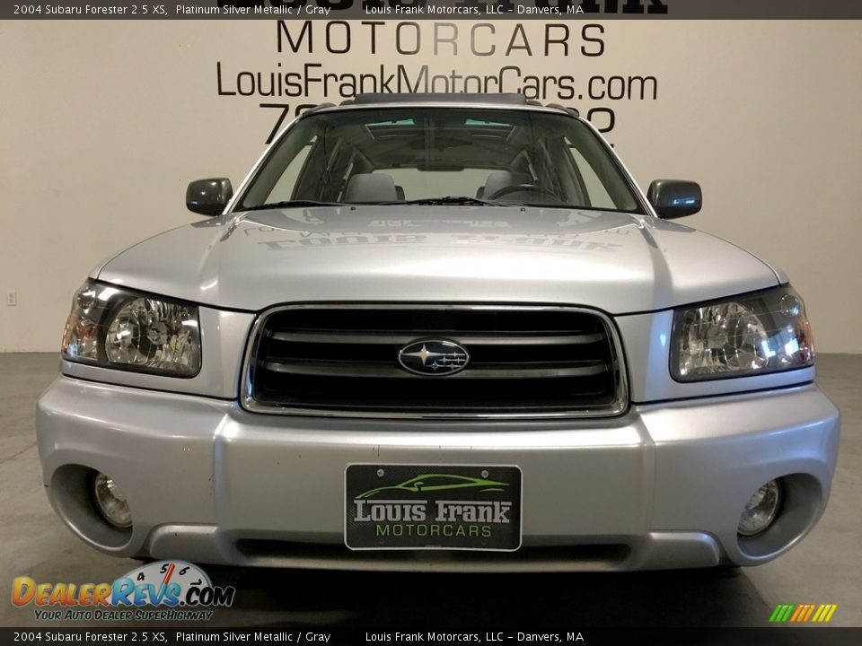 2004 Subaru Forester 2.5 XS Platinum Silver Metallic / Gray Photo #25