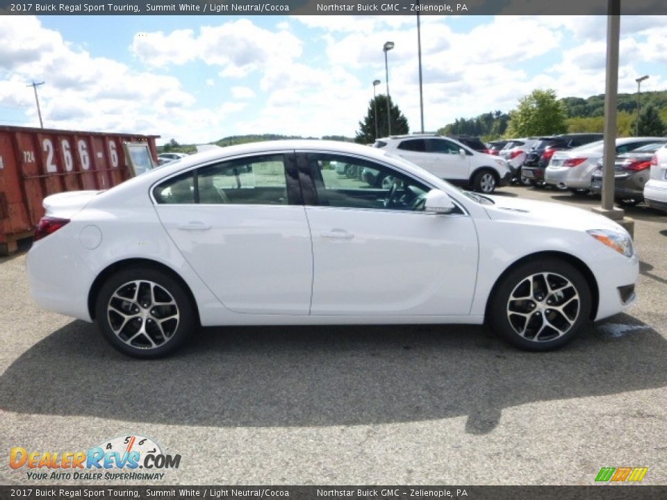 2017 Buick Regal Sport Touring Summit White / Light Neutral/Cocoa Photo #6