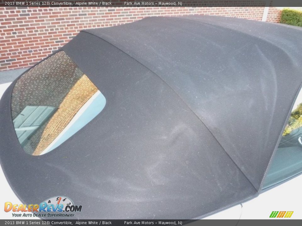 2013 BMW 1 Series 128i Convertible Alpine White / Black Photo #15