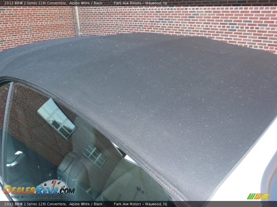 2013 BMW 1 Series 128i Convertible Alpine White / Black Photo #16