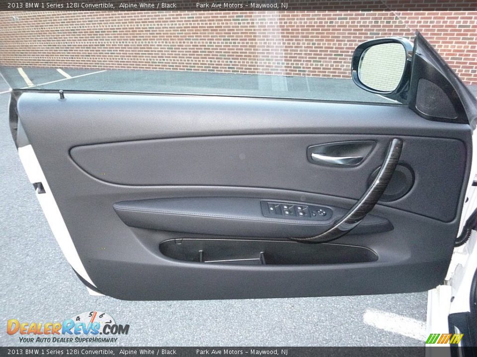2013 BMW 1 Series 128i Convertible Alpine White / Black Photo #17