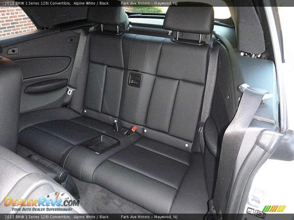 2013 BMW 1 Series 128i Convertible Alpine White / Black Photo #21