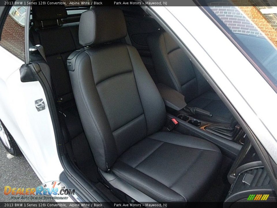 2013 BMW 1 Series 128i Convertible Alpine White / Black Photo #23