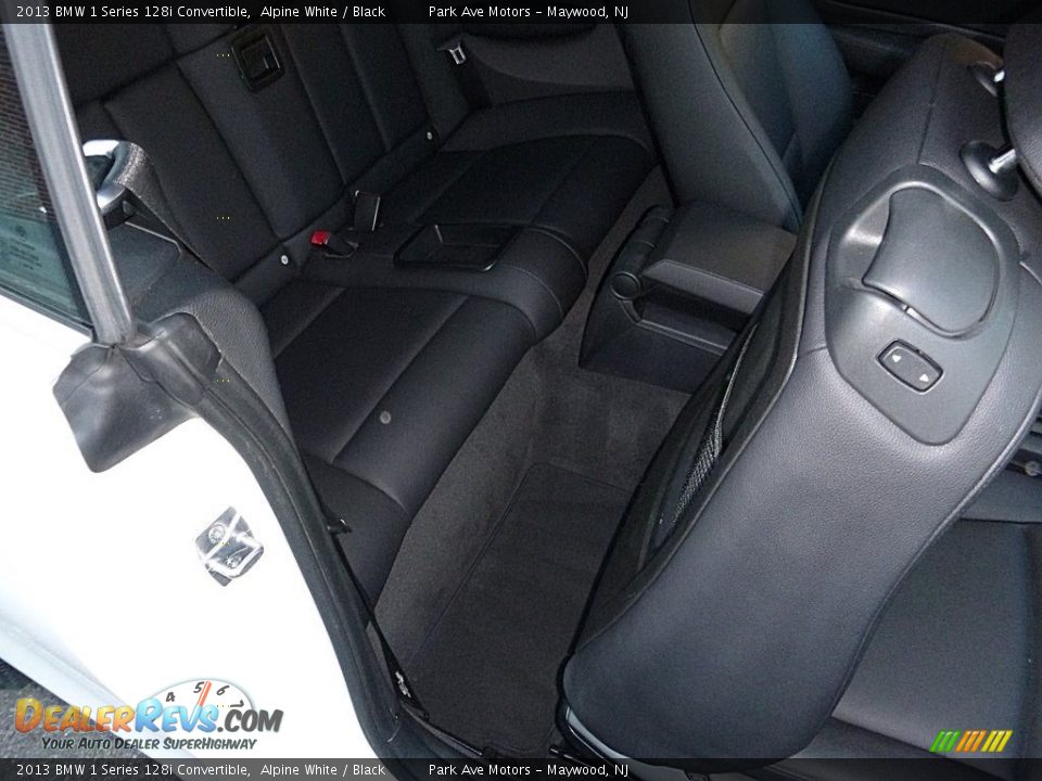 2013 BMW 1 Series 128i Convertible Alpine White / Black Photo #25