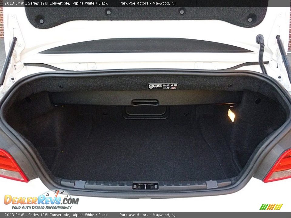 2013 BMW 1 Series 128i Convertible Alpine White / Black Photo #27