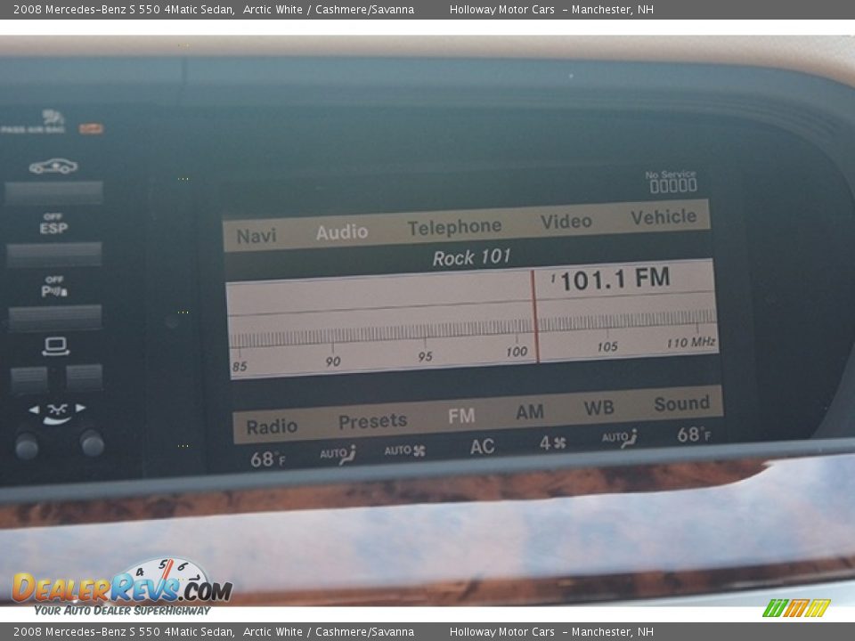 2008 Mercedes-Benz S 550 4Matic Sedan Arctic White / Cashmere/Savanna Photo #24