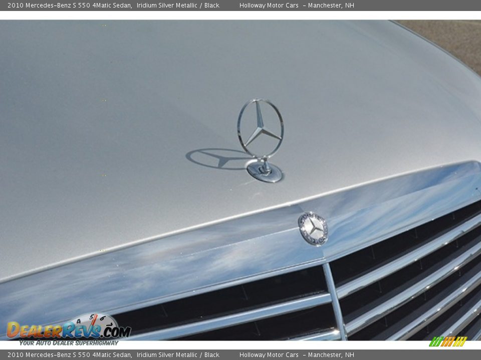 2010 Mercedes-Benz S 550 4Matic Sedan Iridium Silver Metallic / Black Photo #10