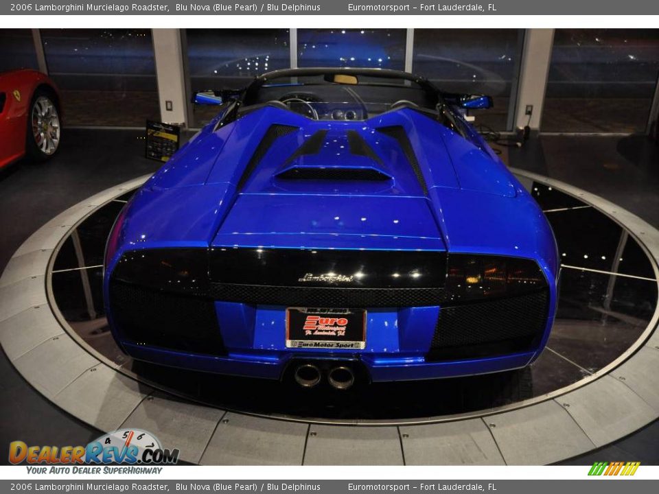 2006 Lamborghini Murcielago Roadster Blu Nova (Blue Pearl) / Blu Delphinus Photo #5