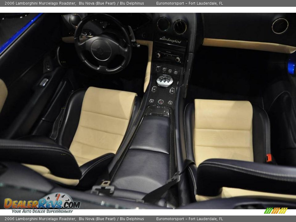 2006 Lamborghini Murcielago Roadster Blu Nova (Blue Pearl) / Blu Delphinus Photo #10