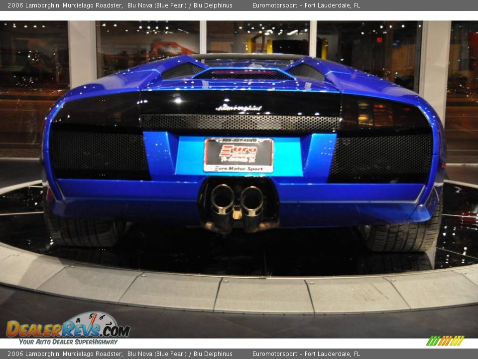 2006 Lamborghini Murcielago Roadster Blu Nova (Blue Pearl) / Blu Delphinus Photo #23