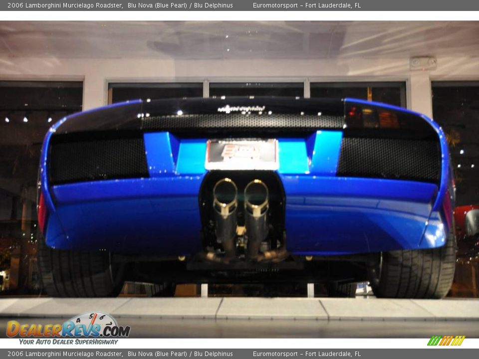 2006 Lamborghini Murcielago Roadster Blu Nova (Blue Pearl) / Blu Delphinus Photo #24