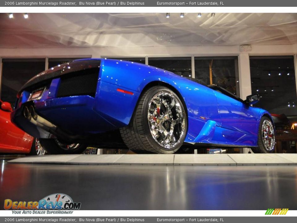 2006 Lamborghini Murcielago Roadster Blu Nova (Blue Pearl) / Blu Delphinus Photo #30