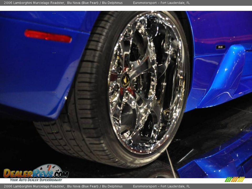 2006 Lamborghini Murcielago Roadster Blu Nova (Blue Pearl) / Blu Delphinus Photo #31