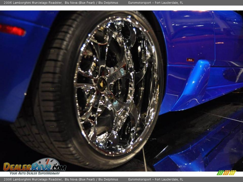 2006 Lamborghini Murcielago Roadster Blu Nova (Blue Pearl) / Blu Delphinus Photo #33