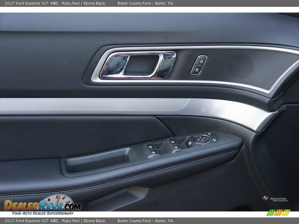 2017 Ford Explorer XLT 4WD Ruby Red / Ebony Black Photo #5