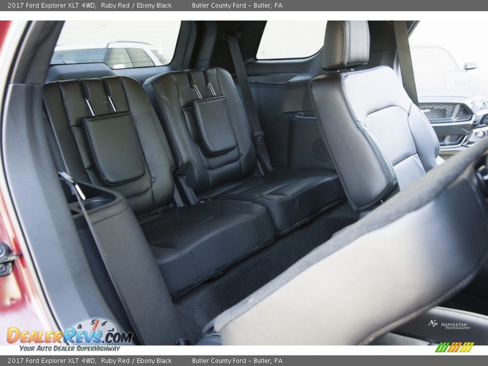 2017 Ford Explorer XLT 4WD Ruby Red / Ebony Black Photo #13