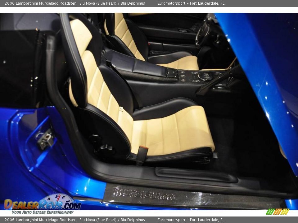 2006 Lamborghini Murcielago Roadster Blu Nova (Blue Pearl) / Blu Delphinus Photo #38