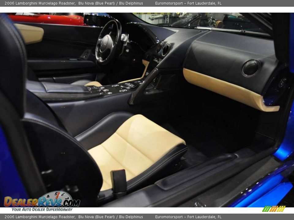 2006 Lamborghini Murcielago Roadster Blu Nova (Blue Pearl) / Blu Delphinus Photo #39