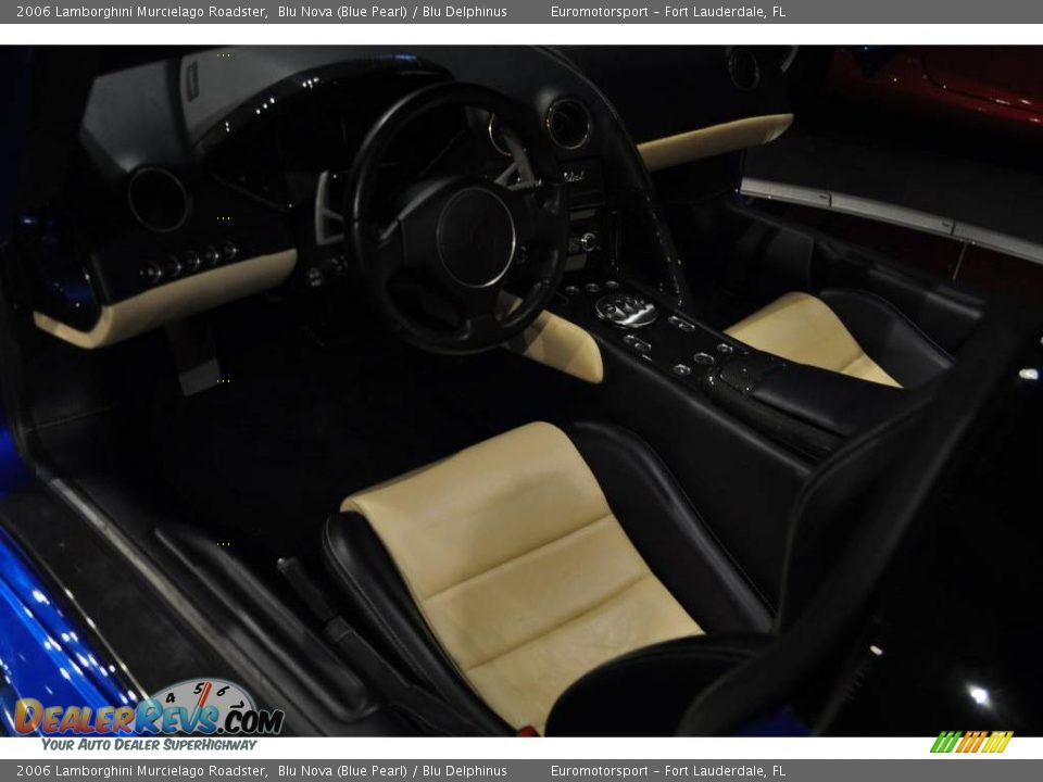 2006 Lamborghini Murcielago Roadster Blu Nova (Blue Pearl) / Blu Delphinus Photo #40